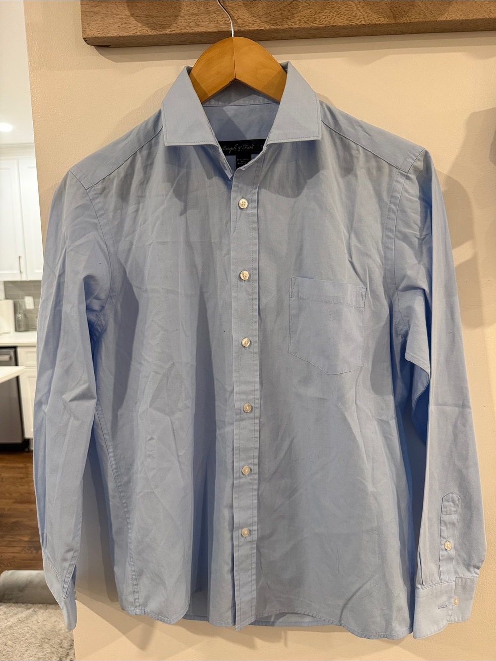 Light Blue Boys size 16 Dress Shirt - Classic Button-Down